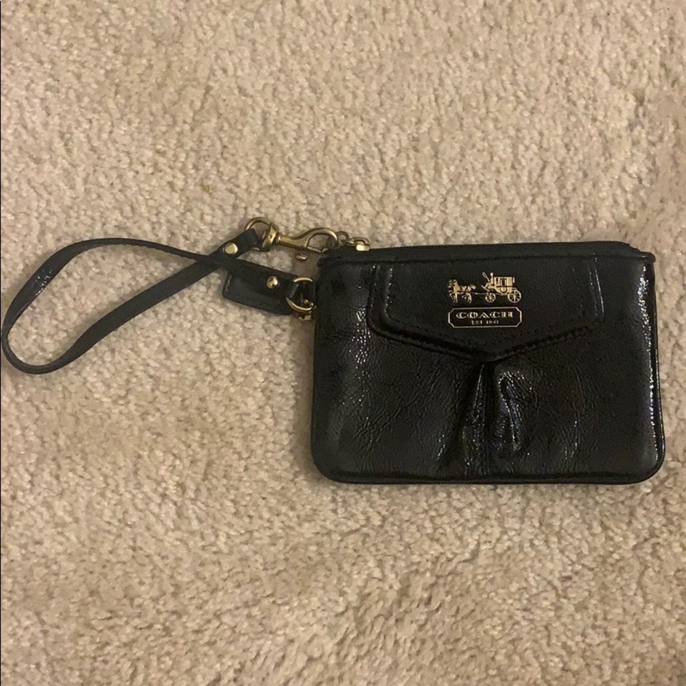 Patent Coach wristlet